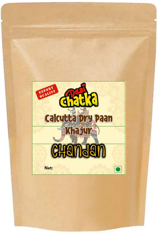 Desi Chatka Calcutta Dry Paan with Khajoor Chandan Flavor 500 g in a pouch Chadan Mouth Freshener  (500 g)
