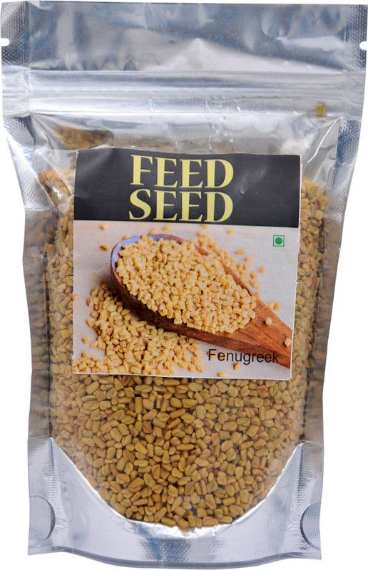 FeedSeed Natural Dried Fenugreek Seeds, Whole Methi Dana Seeds ,Indian Spices & Masala use in Hormone Balance 250 Grams  (250)