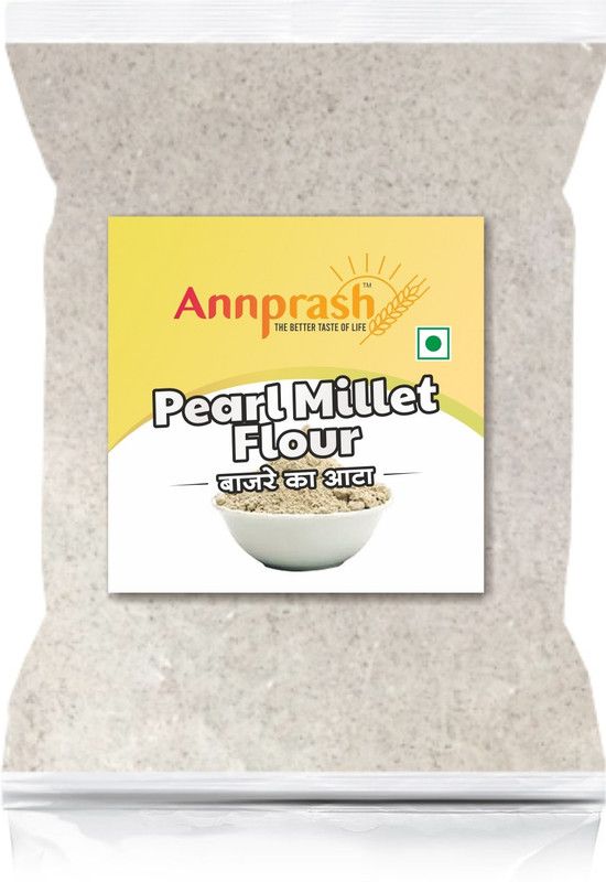 Annprash PREMIUM QUALITY PEARL MILLET FLOUR/ BAJRA AATA - 1KG  (1 kg)