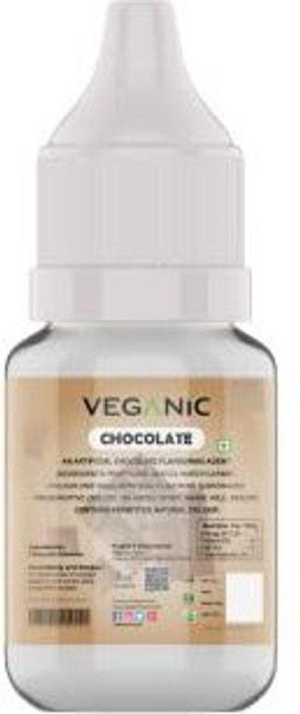 Veganic Chocolate Flavour Essence For Cake Baking Extract for Baking Cakes Chocolate Liquid Food Essence  (100 ml)