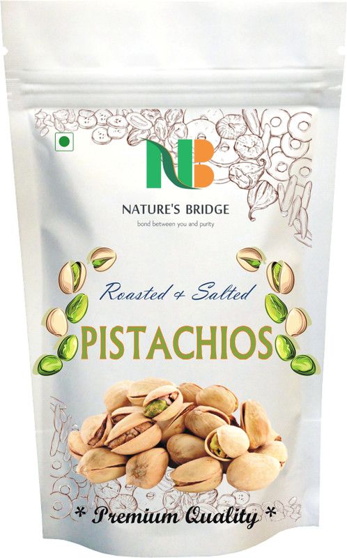 Nature's Bridge California Roasted Pista / Lightly Salted Pista chios / Roasted & Salted Pista- 250 Gm Pack Pistachios  (250 g)