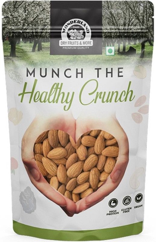 WONDERLAND Foods Premium California Almonds  (400 g)