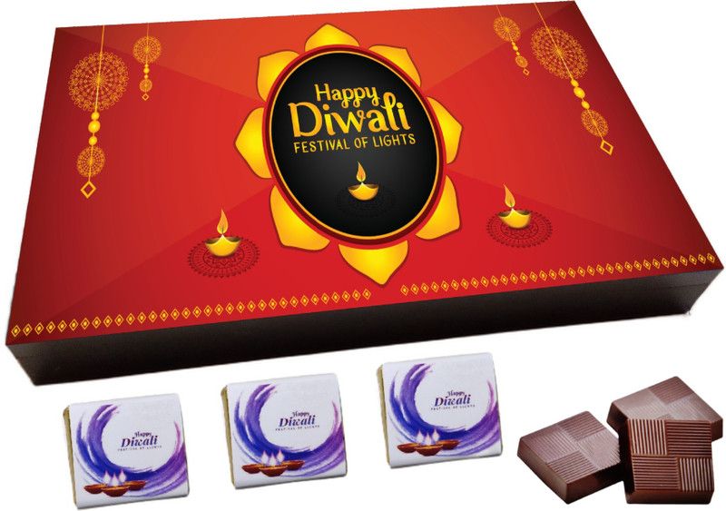 RUN TOY HAPPY DIWALI(144), Special 12pcs Chocolate Gift Box, (12 Cavity) Truffles  (12 Units)