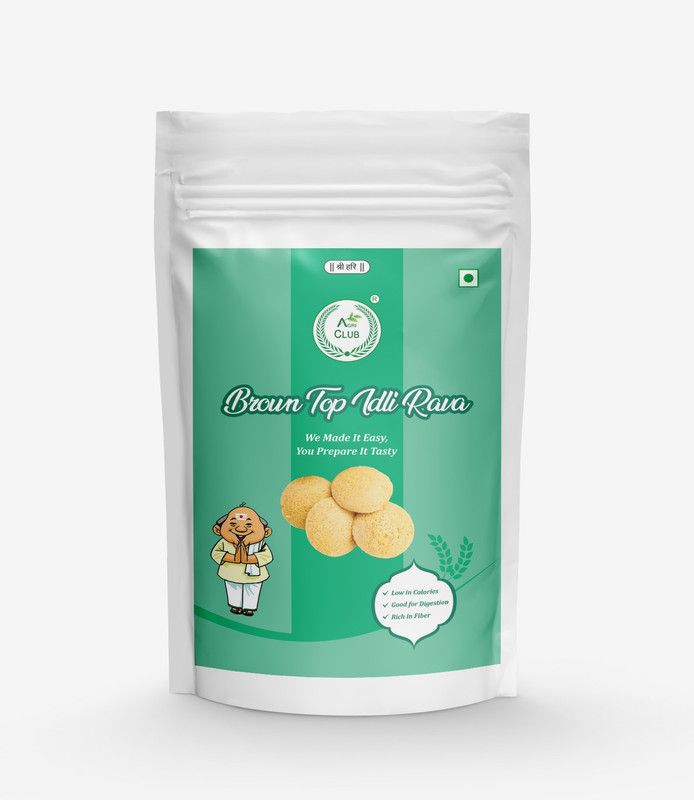 AGRI CLUB Brown Top Idli Rava 400 g