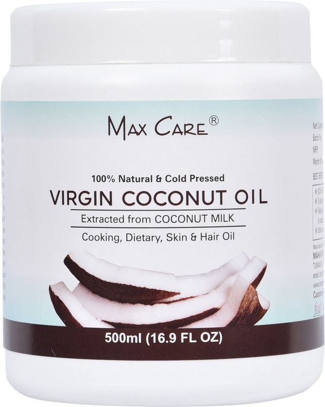 MAXCARE Virgin Coconut Oil Jar  (500 ml)
