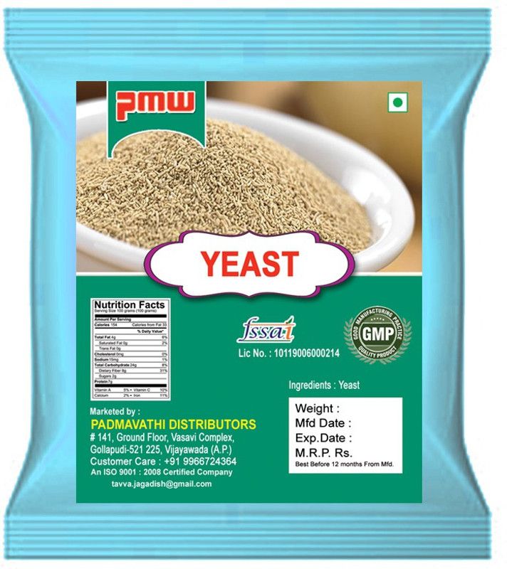 PMW Prime Natural Dry Yeast Yeast Powder