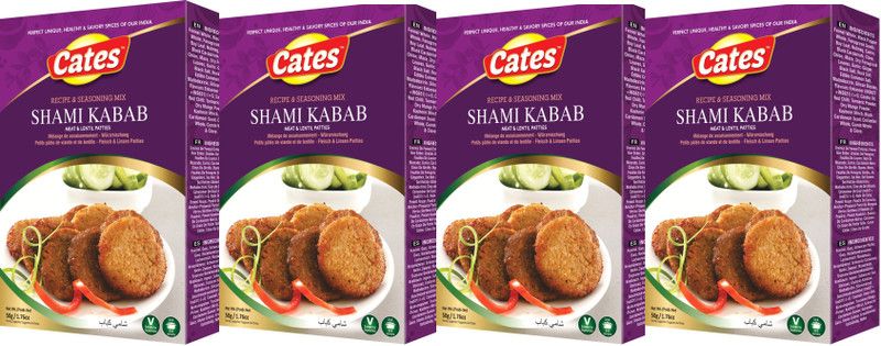 CATES SHAMI KABAB PACK OF 4  (4 x 50 g)