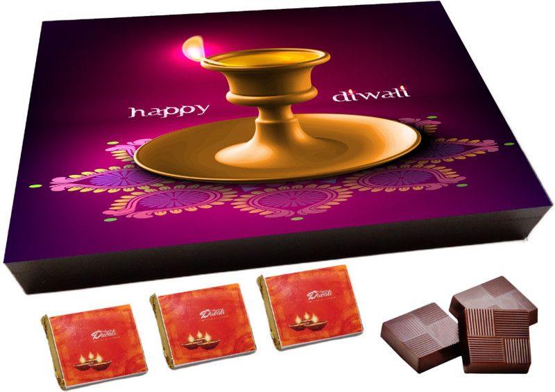 RUN TOY HAPPY DIWALI(43), Special 6pcs Chocolate Gift Box, (6 Cavity) Truffles  (6 Units)