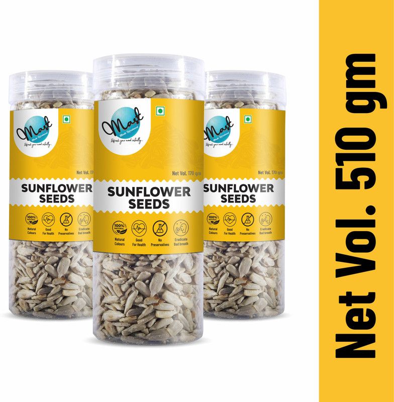 Mast Mouthfreshner SUNFLOWER SEEDS (Combo of 3) SUNFLOWER SEEDS Mouth Freshener  (2 x 255 g)