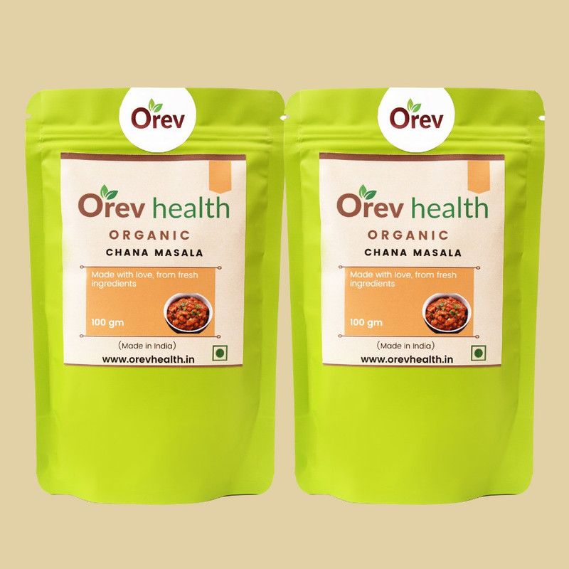 Orev Pack of 2 - Chana Masala each of 100gm  (2 x 100 g)