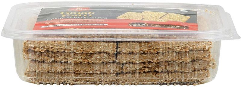 SAHU GAJAK BHANDAR Khasta Gajak 700g | Gajjak | Tilkut | Gachak | Sesame Chikki Block Jaggery  (700 g)