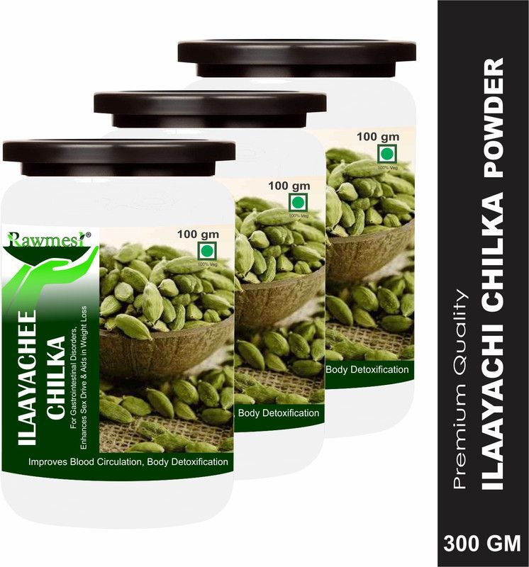 Rawmest Premium Quality CARDAMOM POWDER - Elaichi Powder Green 300 gm  (2 x 150)
