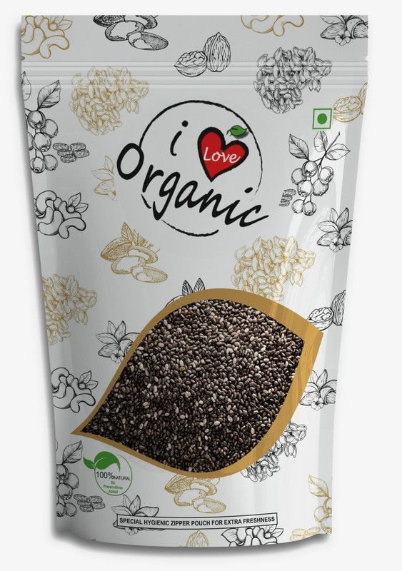 I love organic Raw Chia Seeds for weight loss with omega 3, High Fiber. 100% NATURAL Chia Seeds  (500 g)