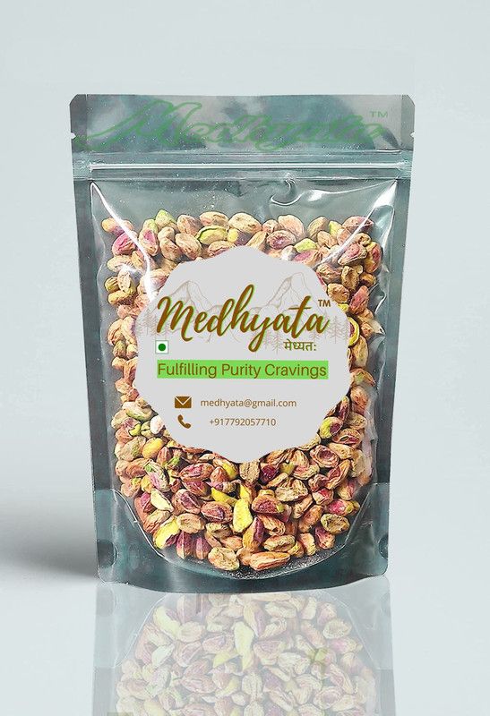 Medhyata Pistachios Kernals Without Shell (Mota Pista) Pistachios  (400 g)