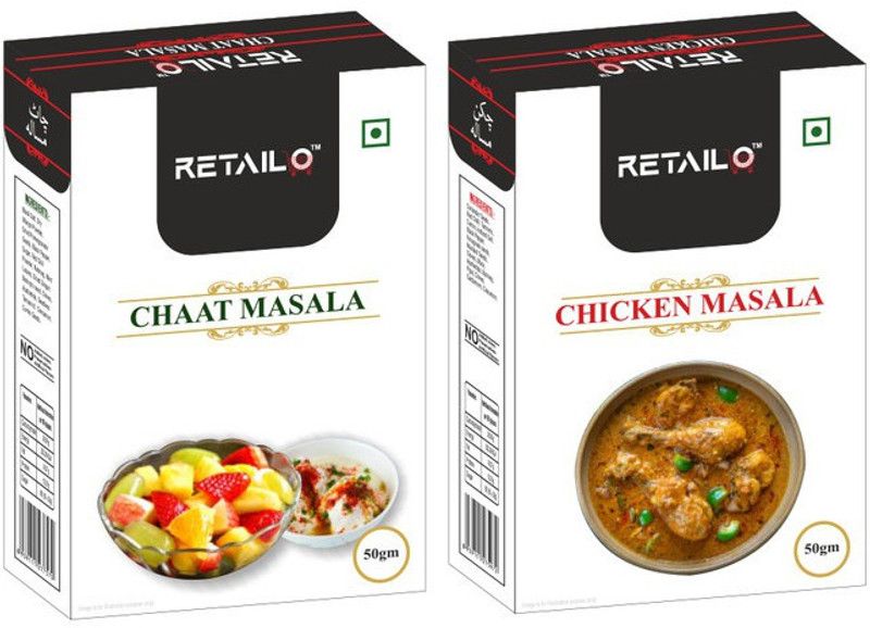 retailo chaat masala_chicken masala  (2 x 50 g)