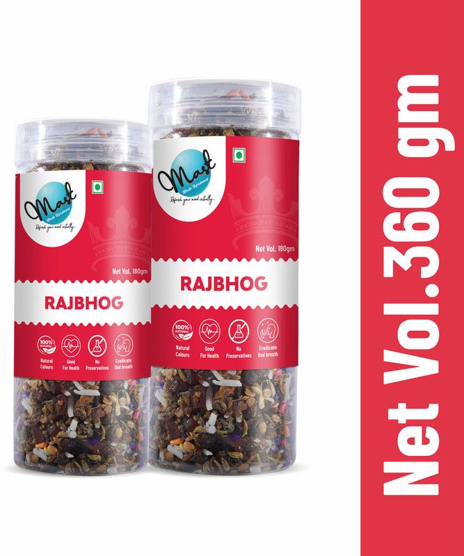 Mast Mouthfreshner RAJBHOG (Combo of 2) MUKHWAS Mouth Freshener  (360 g)