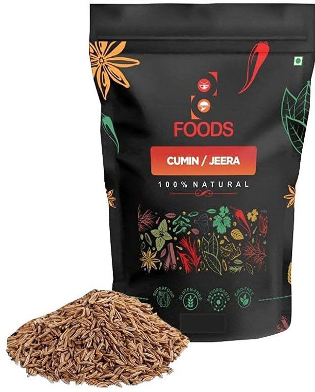 The8Foods 100% Natural Cumin/Jeera 100gm  (100 g)