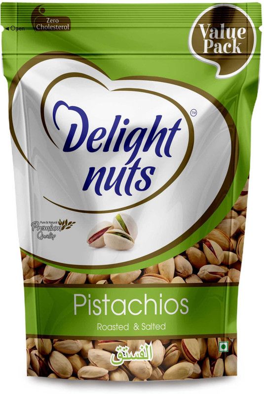 Delight nuts Pistachios (Roasted & Salted)-750gm Pistachios  (750 g)