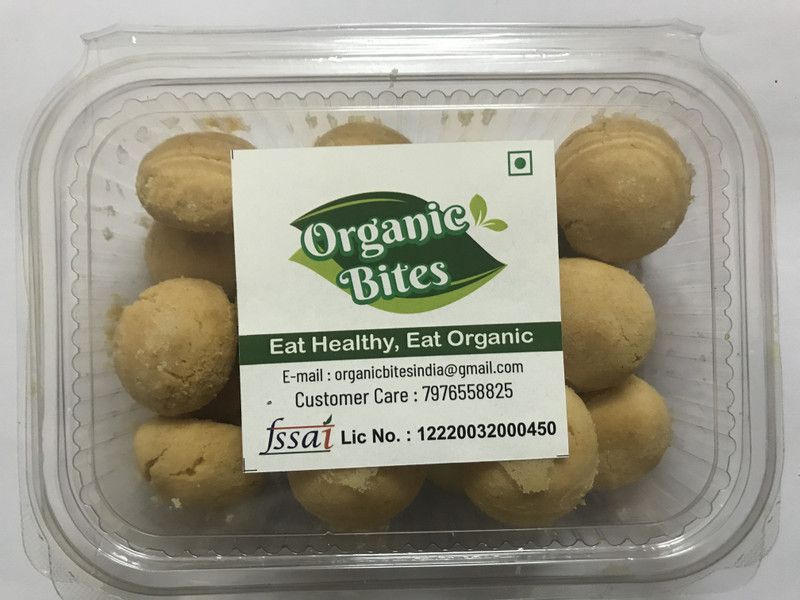 Organic Bites Pure Desi ghee home made Nankhatai |Biscuit | Cookie Bakery Biscuit  (200 g)