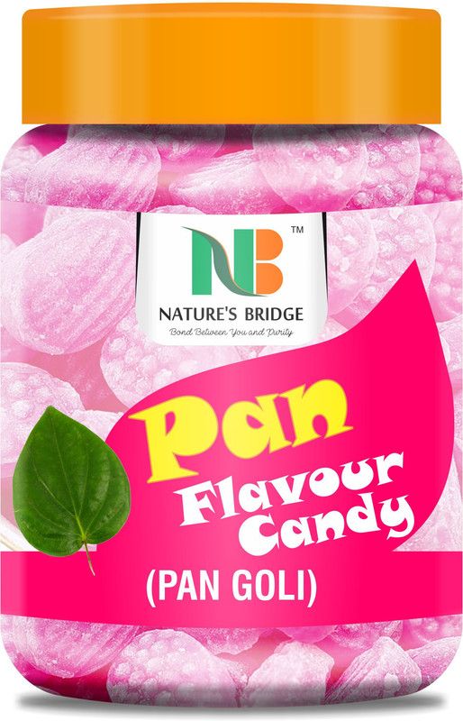 Nature's Bridge Pan Flavour Candy (Jar Pack) / Sweet Hard Candy / Pan Candy / Paan Goli - (400 Gm) Pan Candy  (400 g)