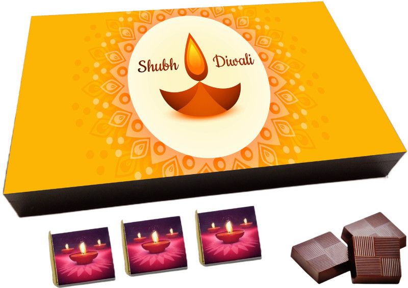 RUN TOY HAPPY DIWALI(130), Special 6pcs Chocolate Gift Box, (6 Cavity) Truffles  (6 Units)