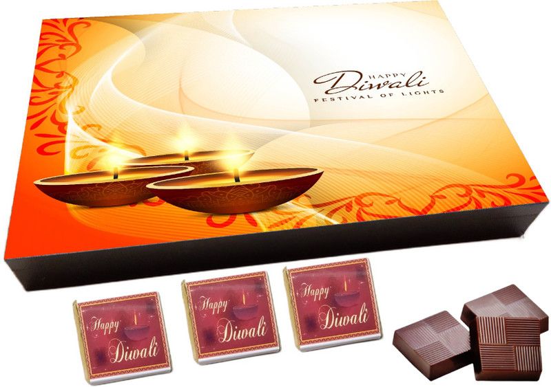 RUN TOY HAPPY DIWALI(119), Special 6pcs Chocolate Gift Box, (6 Cavity) Truffles  (6 Units)