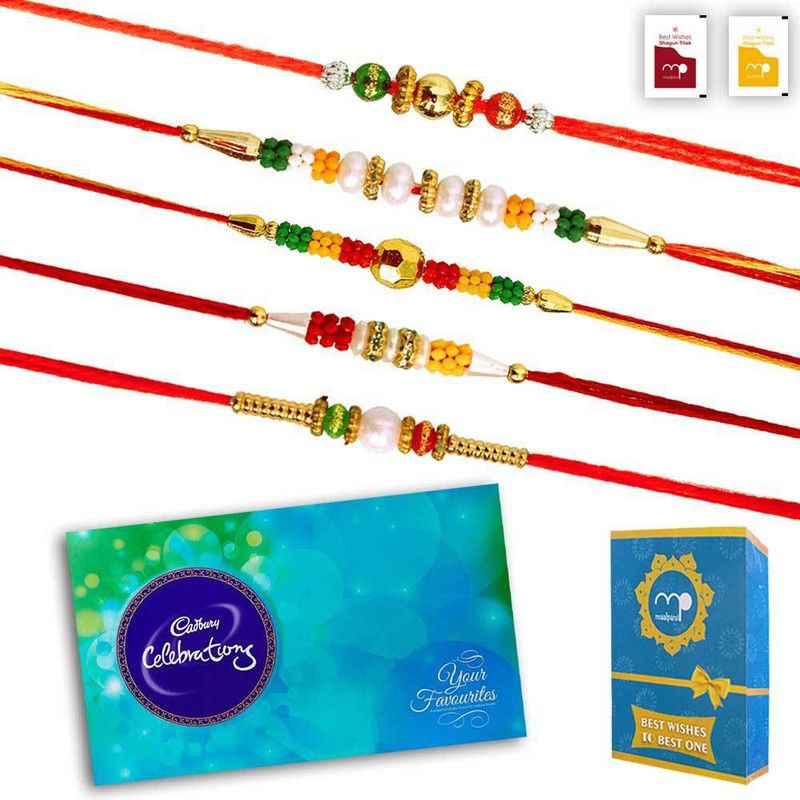 MALPANI Rakhi-Celebration-Cd5032c Combo  (5)