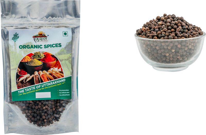 KUDAAL Pahari Black Pepper Whole  (200 g)