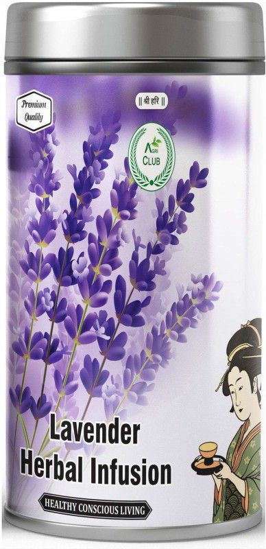 AGRI CLUB Lavender Herbal Infusion Tea 50 Gm Lavender Herbal Infusion Tea Tin  (50 g)