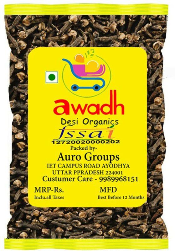 Awadh Organic Cloves 50g , Laung Whole , Clove  (50 g)