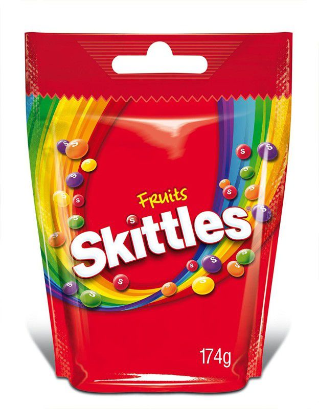 Skittles Gems Pouch Fruits  (174 g)