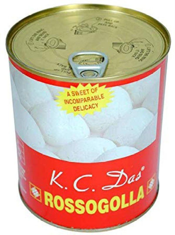 K C Das Rosogollas 900G. Tin  (900 g)