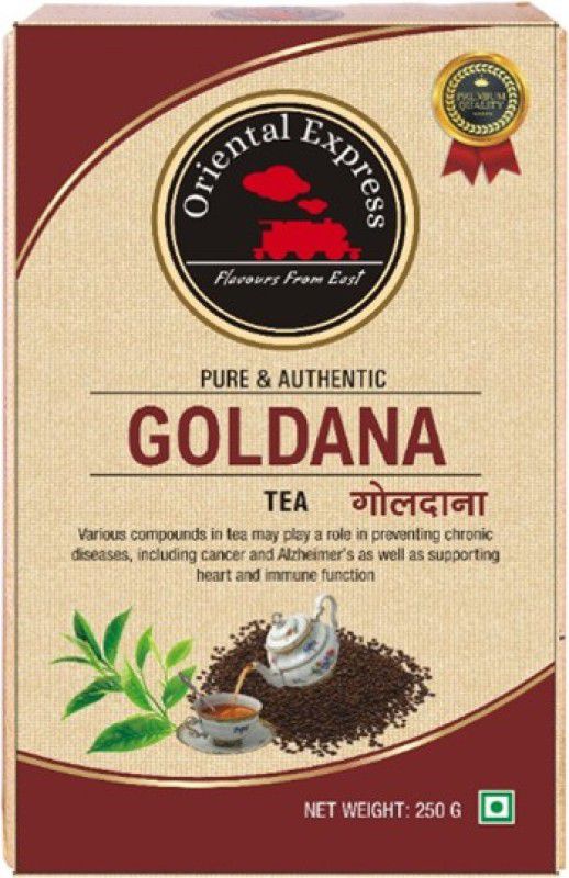oriental express Goldana Tea 250gm- Pack of 2 | Premium Quality Tea Box  (2 x 250 g)