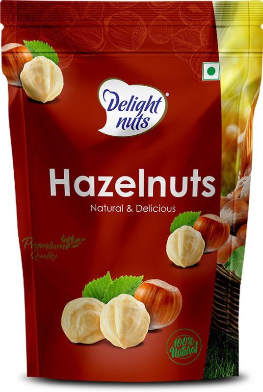 Delight nuts Premium Quality Hazelnuts 200g Hazelnuts  (200 g)