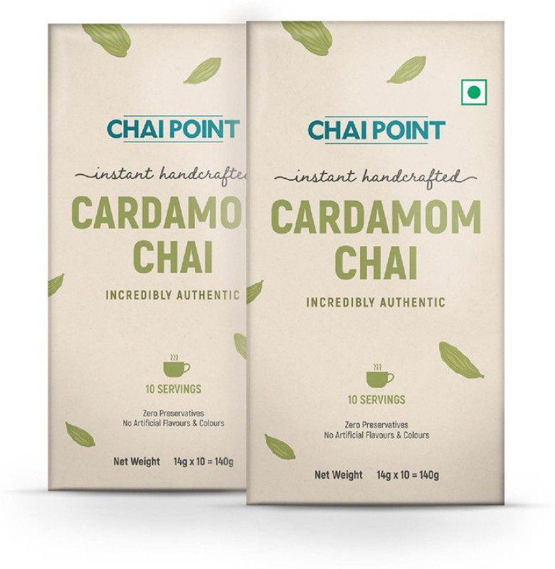 chai point Cardamom Instant Tea Box  (2 x 140 g)