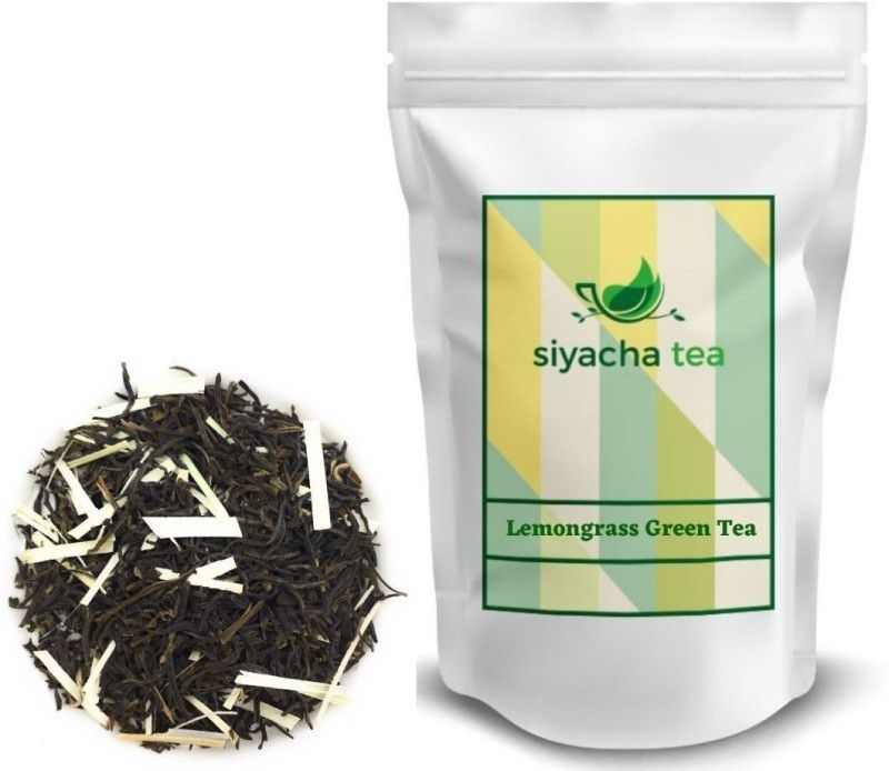 Siyacha Tea FL 03100g Lemon Grass Green Tea Pouch  (100 g)