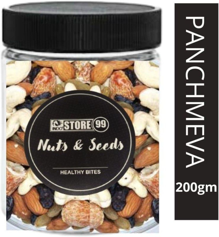 Indostore99 Panchmeva Ready to Serve dry fruits nut Uttam Prasad 200 g Dry Dates  (200 g)