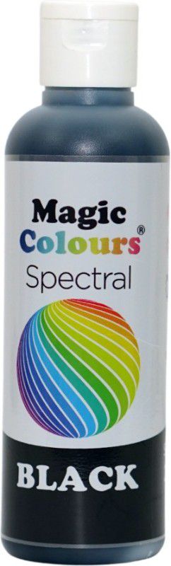 Magic Colours Spectral Gel Color For Cake Decoration 200 G Black  (200 g)