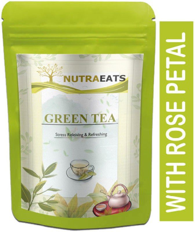 NutraEats Green Tea for Weight Loss | 100% Natural Green Loose Leaf Tea | Pure Green Tea with No Additives Unflavoured Green Tea Pouch (T1147) Unflavoured Green Tea Pouch  (1800 g)