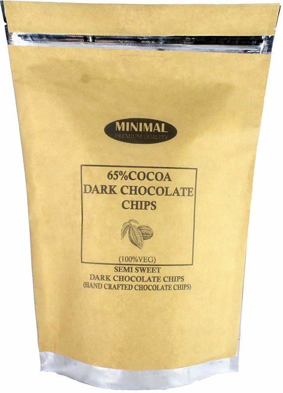 Minimal Dark Chocolate Chips(65% Cocoa) (250 g) Truffles  (250 g)
