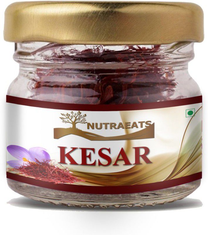 NutraEats Pure & Natural Kashmiri Kesar Saffron Natural & 100% Original & Premium A++ Grade Saffron Threads 1g Pro  (1 g)