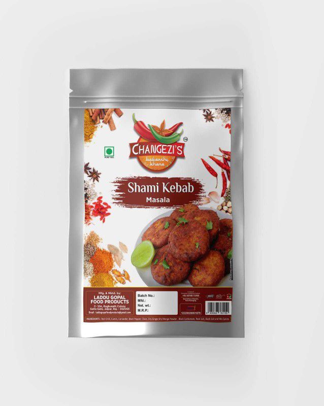 Changezi's Shami Kebab Masala From Jaipur Natural & Fresh  (200 kg)