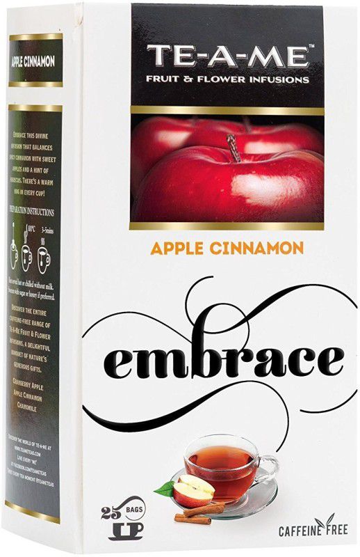TE-A-ME Apple Cinnamon Infusion Tea Bags Box  (25 Bags)