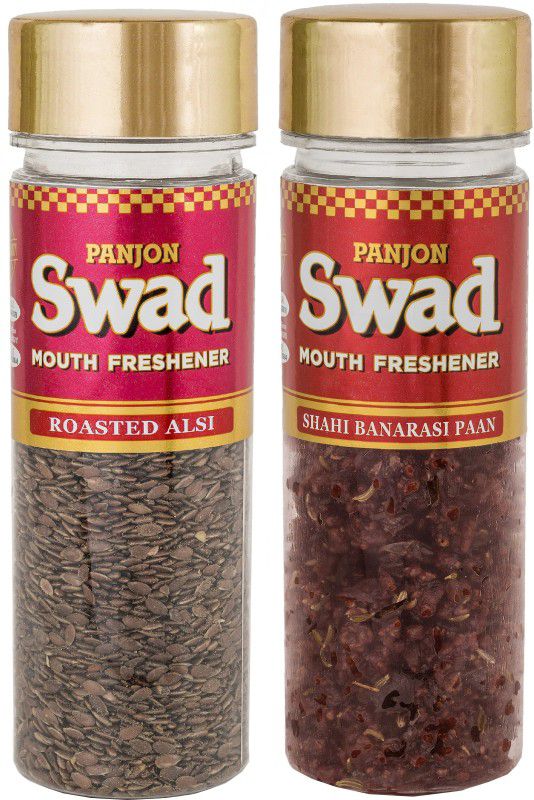 SWAD Combo Shahi Banarasi Paan, Roasted Alsi Mouth Freshener  (2 x 100 g)