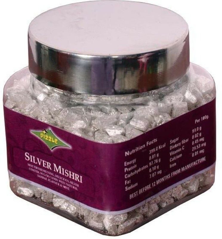 DIZZLE silver mishri sweet Mouth Freshener  (120 g)
