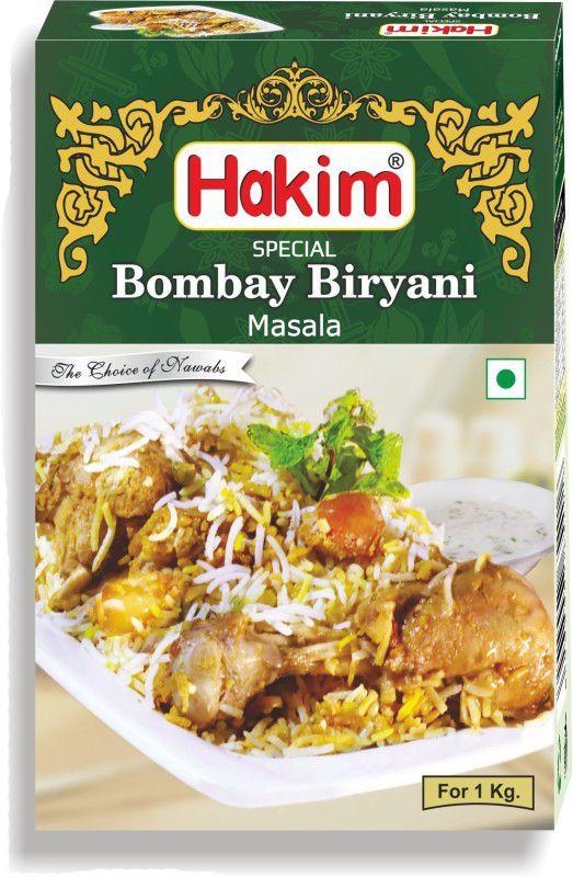HAKIM India'S 1St Authentic Mughlai Special Bombay biryani Masala - Pack of 6 - 60 Grams Each  (6 x 60 g)