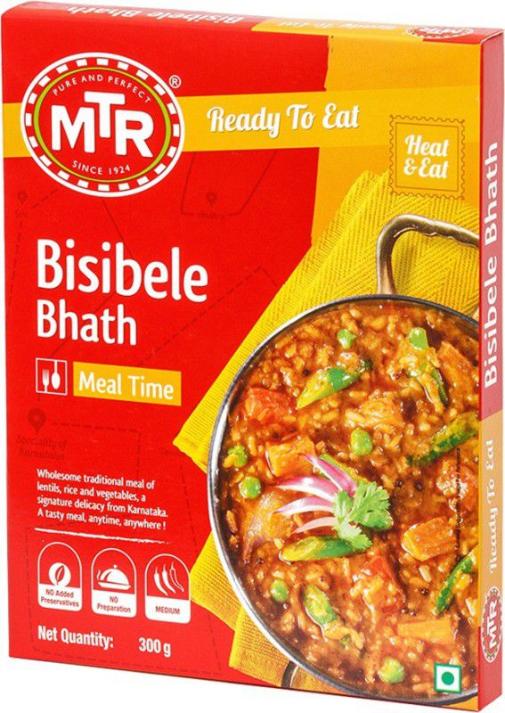 MTR Ready To Eat Bisibele Bhath 300 g