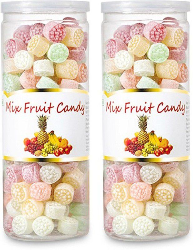 Shadani Mix Fruit Dual Flavour Candy  (2 x 230 g)