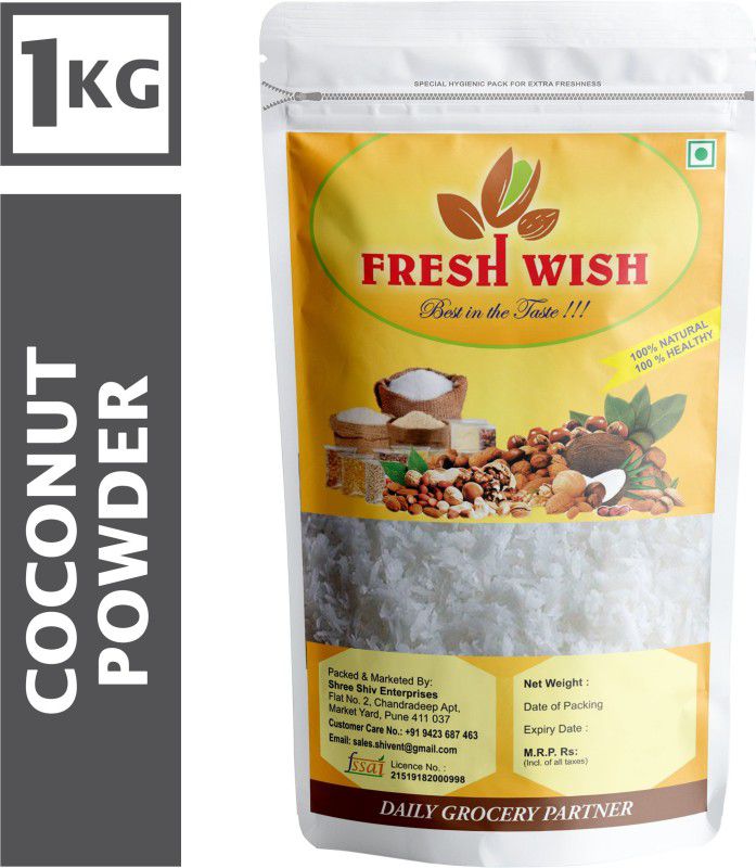 Fresh Wish Dry Coconut Powder -1000gm Coconut  (1000 g)