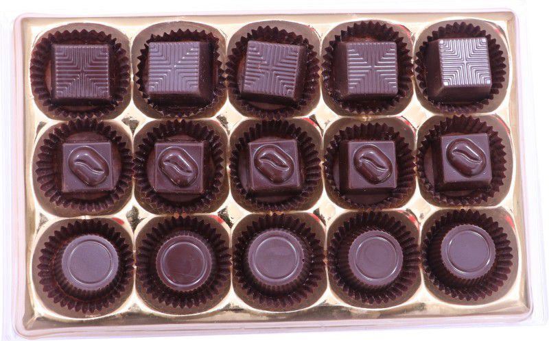 Choco coco 15 Pcs Rectangle Shape Crystal Chocolate Box Bars  (510 g)